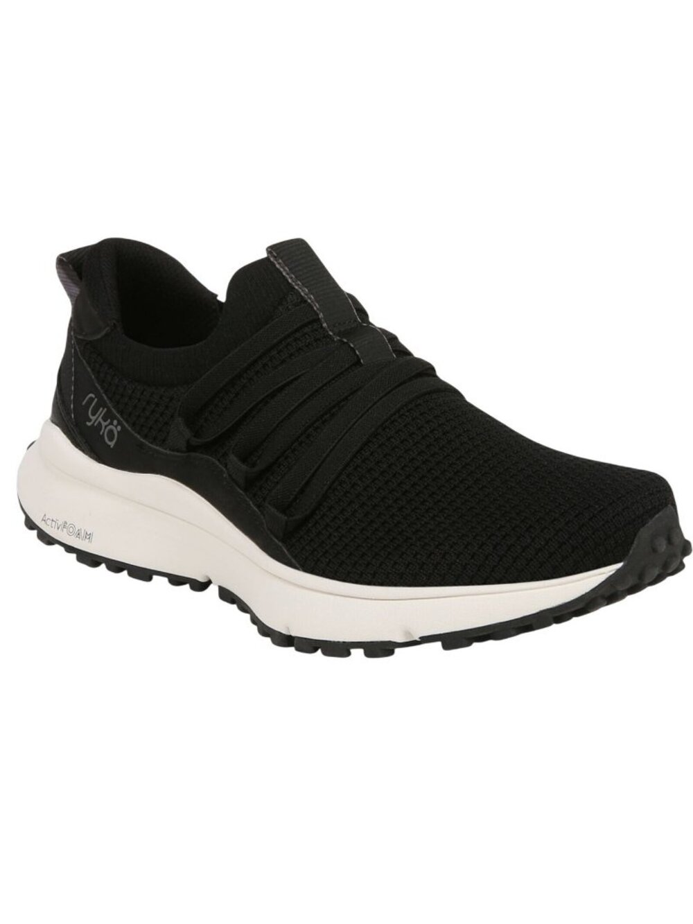 NWT Ryka Jumpstart Slip-On Athletic Sneaker I8376F1 Black 10M